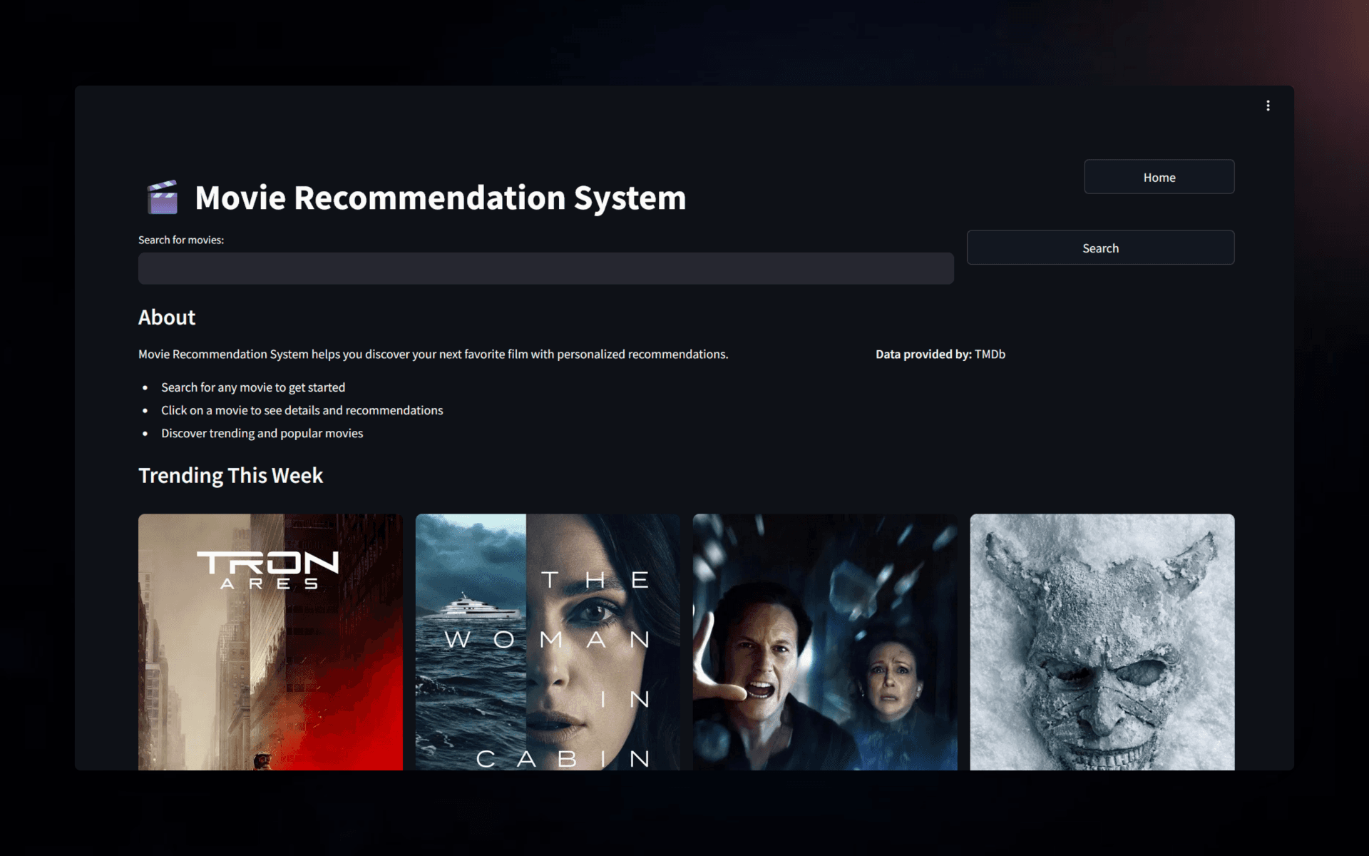 Personalized Movie Recommendation System